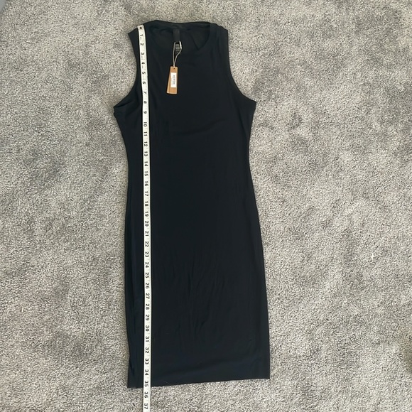 SKIMS Mesh Mini-dress in Onyx - Picture 8 of 8